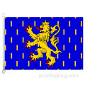 Bandeira Franche-Comté 90 * 150cm 100% polyster